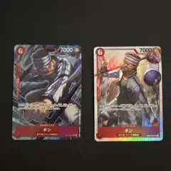 ワンピースカードゲーム OP15-007 ギン SR★ パラレル SR1枚ずつ