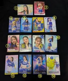 2025ベイスターズアプリ diana Natsuki　14枚セット★バラ売り可のサムネイル