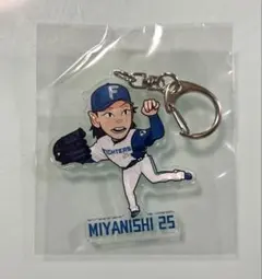 北海道日本ハムファイターズ　ビンゴ景品2026 宮西尚生 アクリルキーホルダーのサムネイル