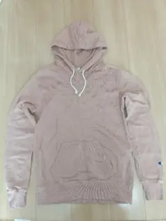 Champion ピンク フード付きパーカー