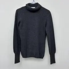 UNIQLO レディース　カシミヤ　ニットセーターダークグレー　M ◇18