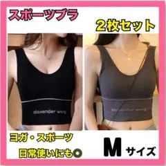 スポーツブラ　ブラ　リラックスブラ　ヨガ　ナイトブラ　ノンワイヤー　2点セット