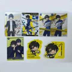 ブルーロック クリアカード ダイカットクリアステッカー セット 蜂楽廻 蜂楽
