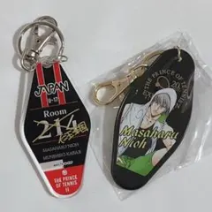 テニスの王子様 モーテルキーホルダー 大原画展 越前リョーマ＆白石蔵