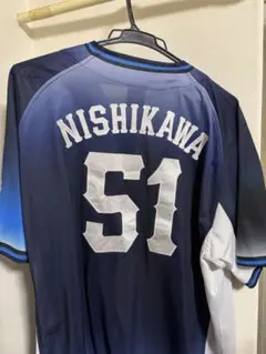 埼玉西武ライオンズ 仲三優太 ビジターユニフォーム - メルカリ