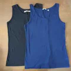 UNIQLO他　 タンクトップ 2枚セット 　　　　　　 XL　　　フリー