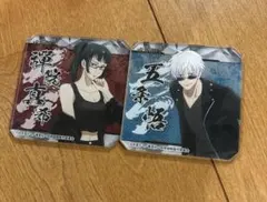 呪術廻戦 五条悟 缶バッジ・アクリルスタンド・アクリルコースター セット 完全受注生産 「週刊少年ジャンプ」オールスター缶バッジ 『呪術廻戦