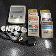 ジャンクNintendo スーパーファミコン 本体とゲームセット