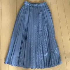 プリーツスカート ブルーグレーのサムネイル