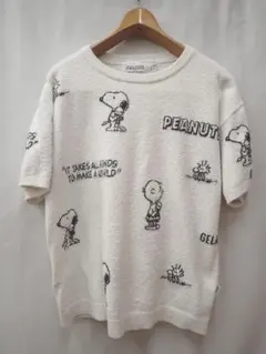 gelato pique ジェラートピケ PEANUTS ジャガードプルオーバー