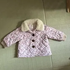 SUNNY Landscape 花柄中綿コート 80