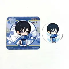 新品 進撃の巨人×極楽湯RAKU SPA コラボ コースター＆ステッカー ミカサ