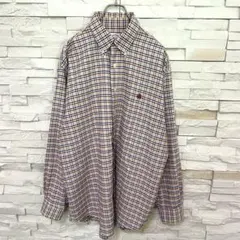 Brooks Brothers 1818 スーピマコットン 長袖チェックシャツ