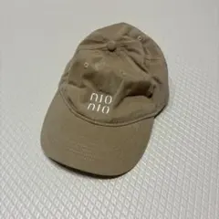 ローブべべ　キャップ　ベージュ
