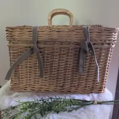無印良品 ラタン ピクニックバスケット - メルカリ