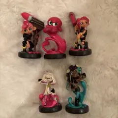 amiibo タコガール タコボーイ イイダ ヒメ スプラトゥーン　アミーボ