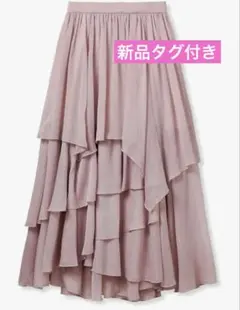 【新品】LILY BROWNブライトシアーティアードスカートLWFS254227のサムネイル