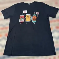 BELLA+CANVAS グラフィックTシャツ ブラック L