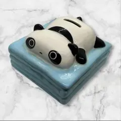 サンエックス たれパンダ 貯金箱 たれたたみ 陶器製 バンク 【送料込み
