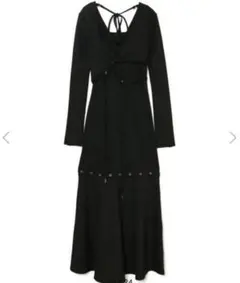 【MELT THE LADY】PLEATS TEE ワンピース 黒 フリーサイズ MELT THE LADY】PLEATS TEE ワンピース 黒 フリーサイズ