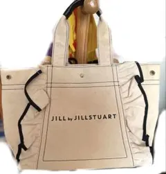 ジルスチュアート　JILL by JILLSTUART フリルトートバッグ　大