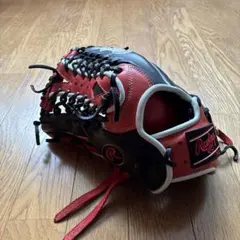 Rawlings 軟式用 グローブ ブラック×レッド　ワニ柄 Rawlings 軟式用 グローブ ブラック×レッド ワニ柄 - メルカリ