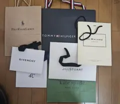 ブランド紙袋セット7点