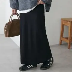 DISCOAT　【WEB限定】リブカットナロースカート