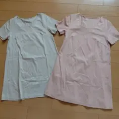 チュニック　半袖シャツ　2枚セット　日本製