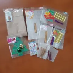 ギフトラッピング用品 まとめ売り　DAISOクリアバッグ