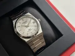【＊極美品／2026年3月新品購入／純正革ベルト付】TISSOT PRX 35 2026年最新】TISSOT PRX ベルトの人気アイテム - メルカリ