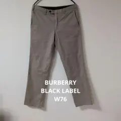 ★BURBERRY バーバリーブラックレーベル★チノパンW76のサムネイル