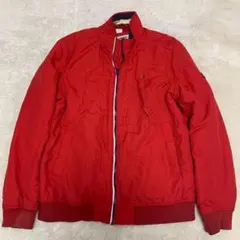 トミーヒルフィガー　赤　中綿　ジャケット　XL