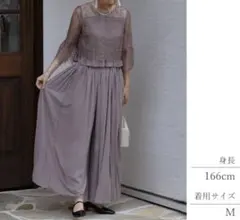 結婚式　パンツドレス