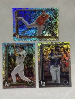 2025 TOPPS MLB ホロカード 3枚セット