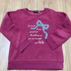 BeBe 赤　トレーナー 110cm