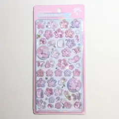クーリア ボンボンドロップシール 和柄 桜 紋様