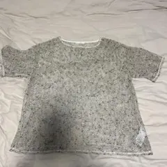 ehka sopo メッシュ 半袖ニット