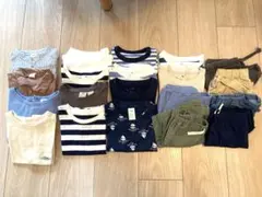 80cm ベビー夏服 20点セット 中古新品mix 無印　H&M ユニクロ