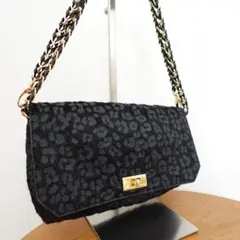 MARY QUANT マリークワント チェーンバッグ ショルダー レオパードのサムネイル