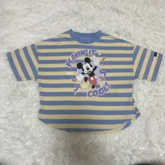 新品 フタフタ バースデイ ディズニー トップス Tシャツ 半袖 100cm 綿