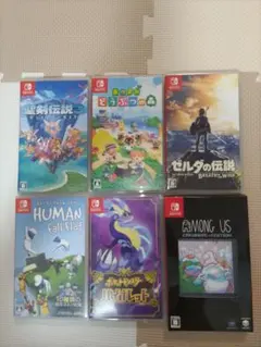 Nintendo Switch ソフト 5本セット まとめ売り - メルカリ