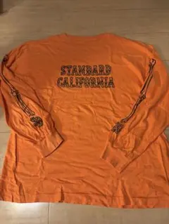 STANDARD CALIFORNIA オレンジ ロングスリーブTシャツのサムネイル