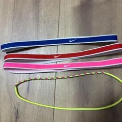 Nike ヘアバンド 4本セット
