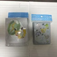 〈C〉ポケモン デッキケース デッキシールド スリーブ しんかのいし デッキケース『SHINKA NO ISHI』【サプライ】{-}