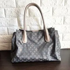 russetのトートバッグ　グレー＆ピンク　ハンドバッグ