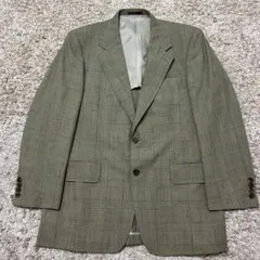 245美品/希少XLサイズ相当◎バーバリー テーラードジャケット チェック 245美品/希少XLサイズ相当◎バーバリー テーラードジャケット