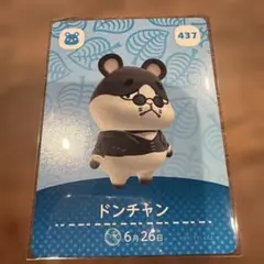 どうぶつの森amiiboカード 第5弾 ドンチャン