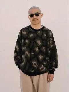 完売商品　Evisen Skateboards ニットプルオーバー　ニット Evisen Skateboards EVISEN SKATEBOARDS ZEN AKU MOHAIR CREW