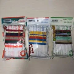 ファミリーマート ファミマ ラインソックス ユニセックス 25-28cmのサムネイル